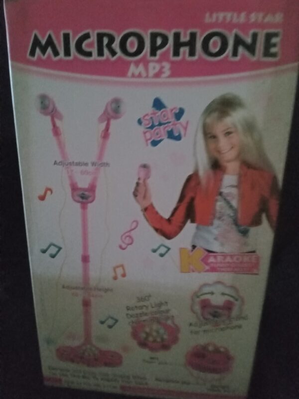 Micro Duo avec MP3 pour le karaoke (023)