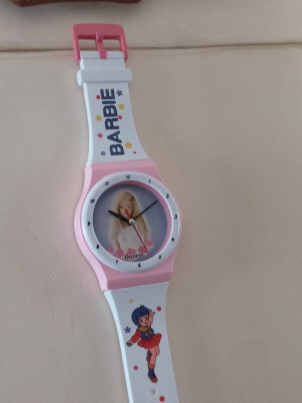 (066) Montre murale forme bracelet avec des dessins