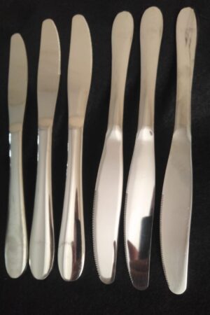 ensemble de 6 couteaux de table de luxe